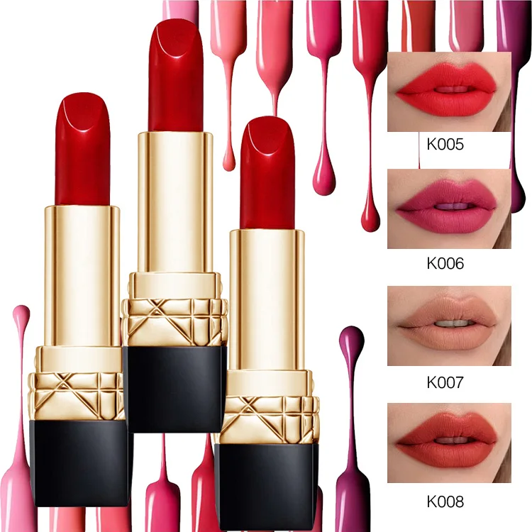 Помада для губ стойкая водостойкая женщин помада Корейская матовая с высокими