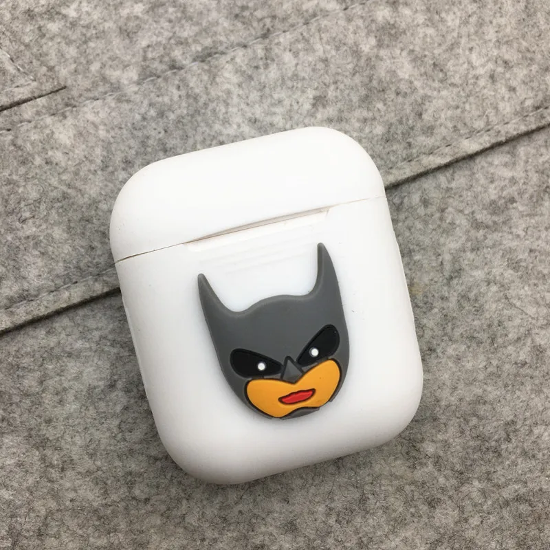 Мультяшный Мягкий силиконовый чехол для наушников для Apple Airpods, противоударный чехол для Apple AirPods, ультратонкий защитный чехол для Air Pods - Цвет: 22