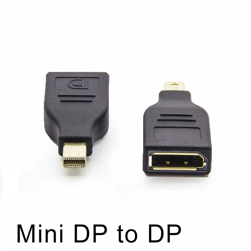 Позолоченный мини-переходник Displayport папа-папа DisplayPort DP мама |