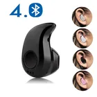 Мини беспроводные Bluetooth наушники в ухо Беспроводные спортивные наушники с микрофоном гарнитура наушники-пуговки для всех телефонов для Samsung Huawei Xiaomi Android