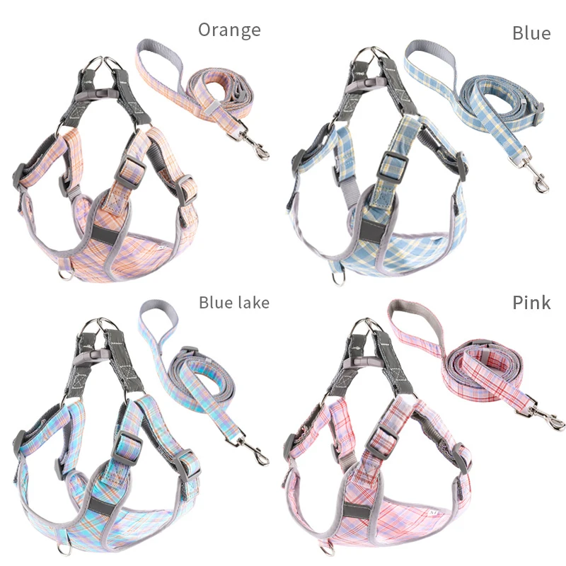 

New Reflective Pet Dog Harness for Dogs Collar for Dogs Adjustable Puppy Dog Harness Pet Walking Harness Mascotas Chest Strap