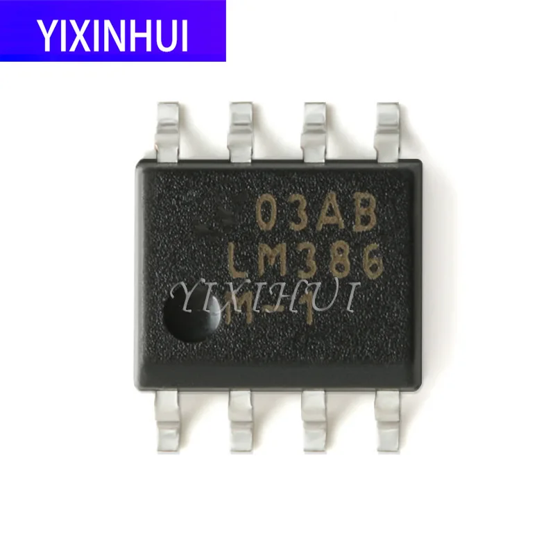 Оригинальный LM386MX-1/Nopb/SOIC-8 усилитель мощности с низким напряжением | Электроника