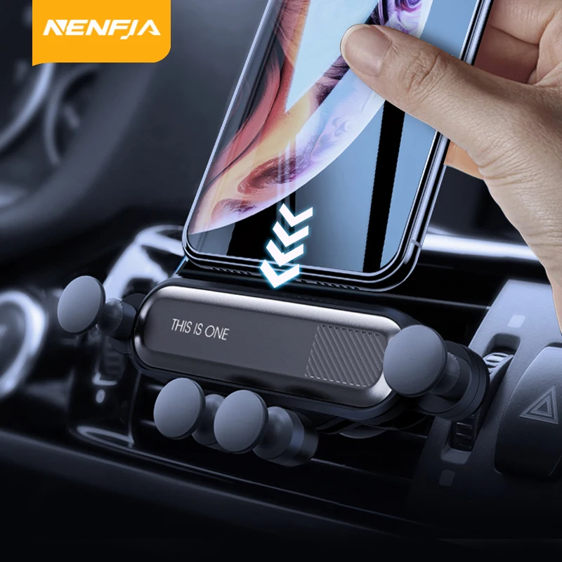 Гравитационный Автомобильный держатель для телефона в автомобиле крепление на