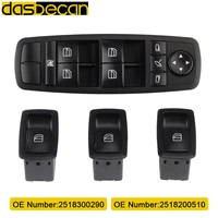 auto front left power electric window lifter switch for mercedes benz w164 gl320 gl350 gl450 2007 2012 2518300290 2518200510