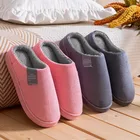 Тапочки женские домашние хлопковые, теплые тапочки для дома, сланцы для спальни, обувь для пар, 2021