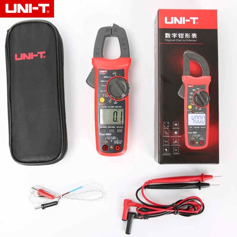UNI T UT201 +/UT202 +/UT203 +/UT204 +/UT202A + 400 600A Профессиональный цифровой зажим Автоматический