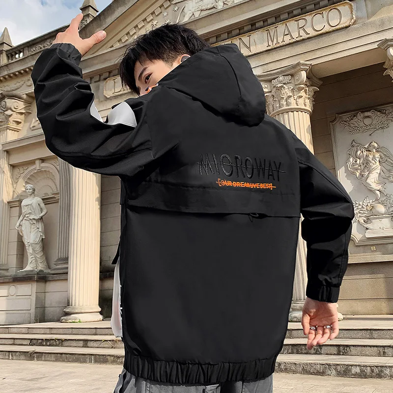 Абзац Lang Легенда Мужская ветровка мужская повседневная куртка стильная Верхняя