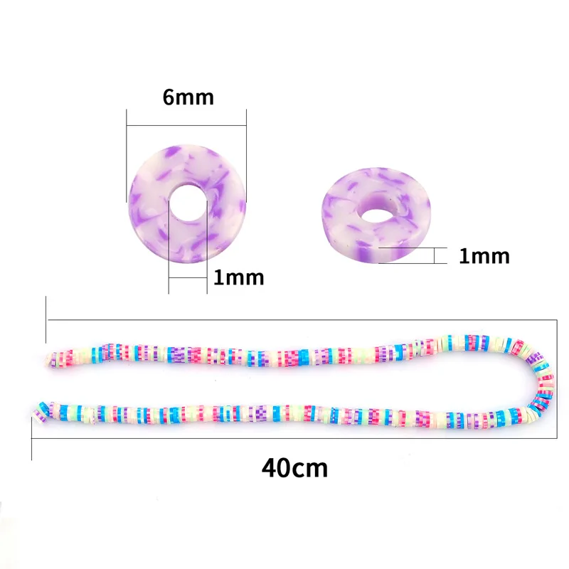 Бусины из полимерной глины 6 мм 340 шт. | Дом и сад