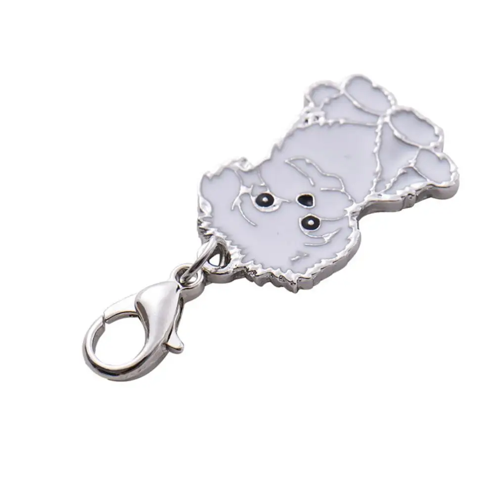 Pet dog's identification Necklace Pendant Collar Identity Card for Bichon Frise | Дом и сад