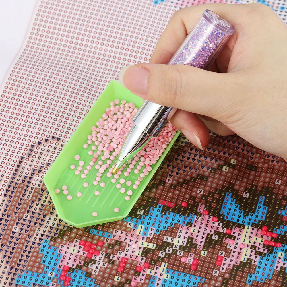 Новый инструмент для алмазной живописи в форме помады ручка со стразами 5D