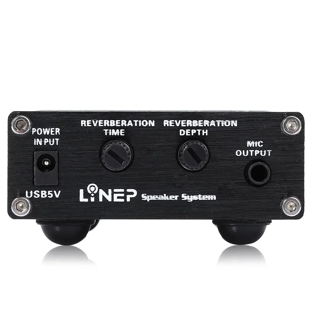 A907 микрофон усилитель звука мини аудио реверберация 2 канала для Караоке