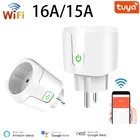 Смарт-розетка с голосовым управлением, 16 А15 а, с функцией таймера