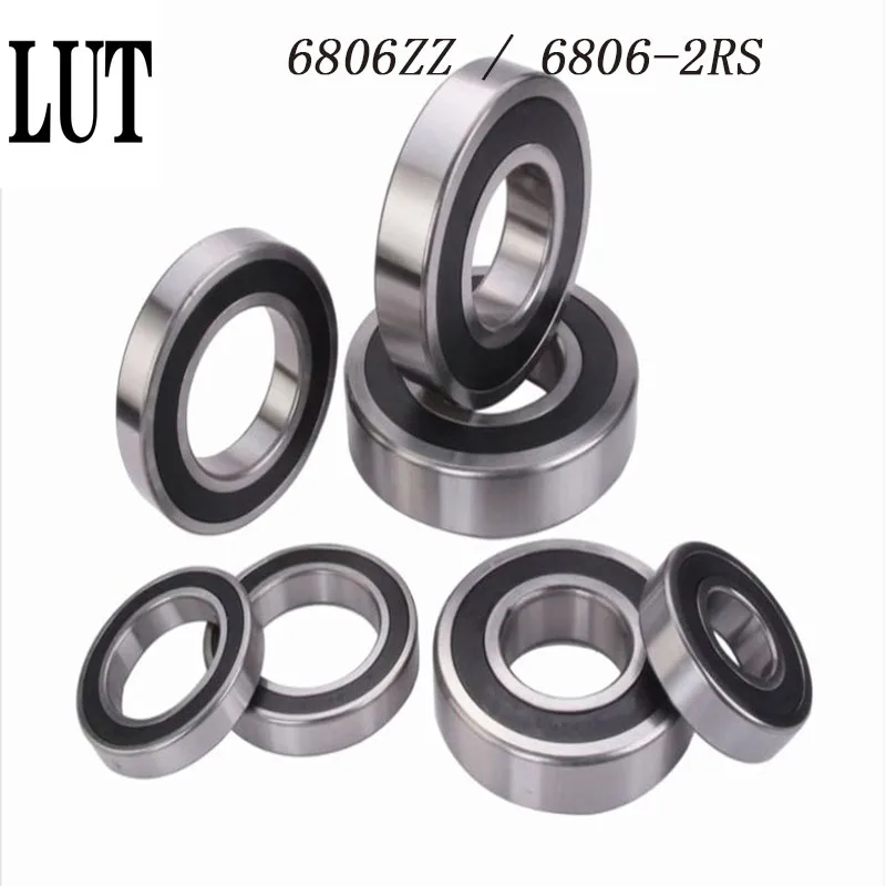 

10pcs/Lot 6806ZZ 6806 2RS 6806 ZZ 30x42x7mm ABEC-5 Metal Shielded Thin Wall Deep Groove Ball Bearing 6806 bearing