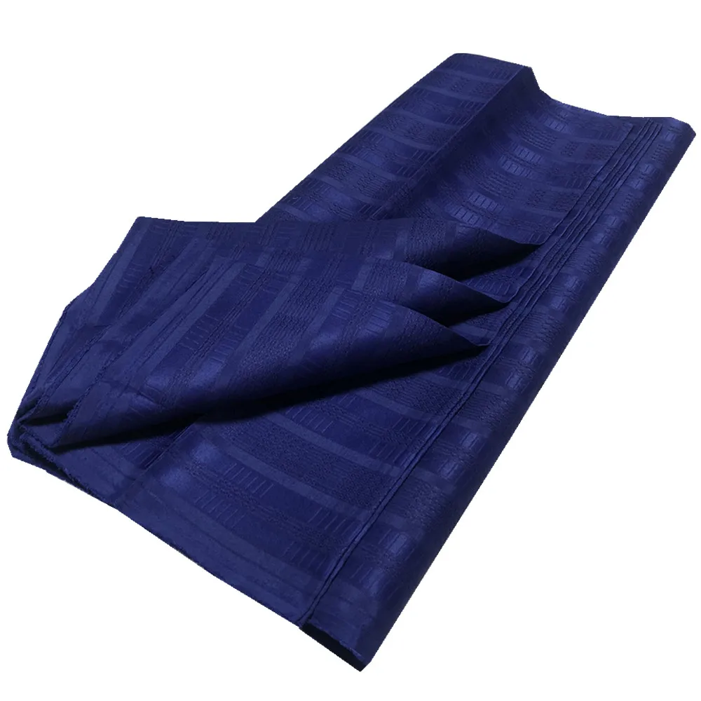 

New desgin african atiku men fabric nigerian pure color ​royal blue ATIKU fabric nigerian garment fabric XX-50