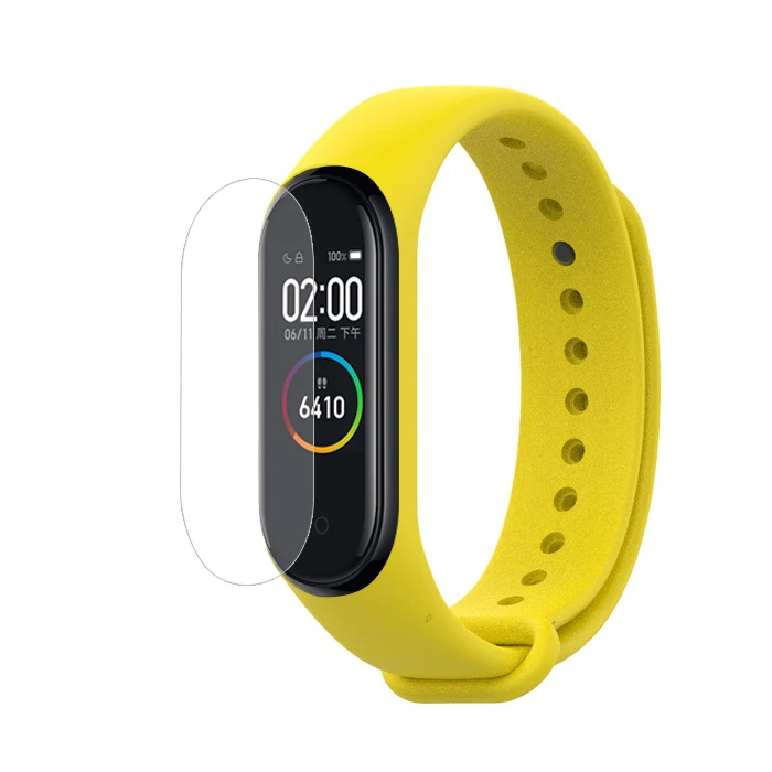 Браслет для Xiaomi Mi Band 3 4 спортивный силиконовый ремешок часов xiaomi mi band 2 с защитной