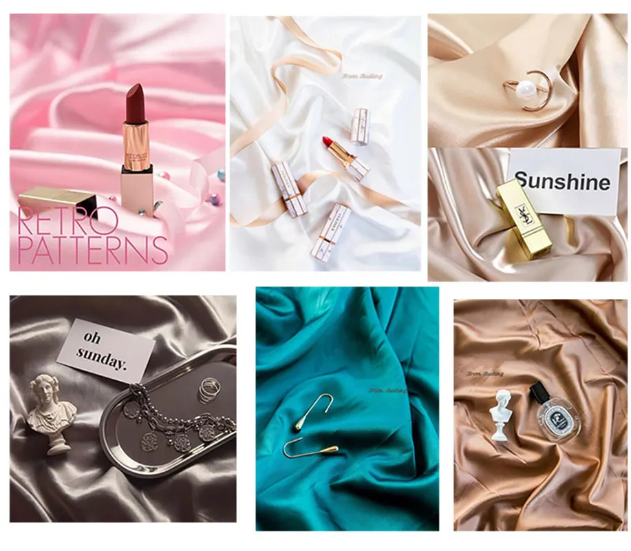 Photography Background Props Rayon Cloth Photo Studio Photo Still Life Shooting Makeup Jewelry Accessories Photo Backgroundcloth