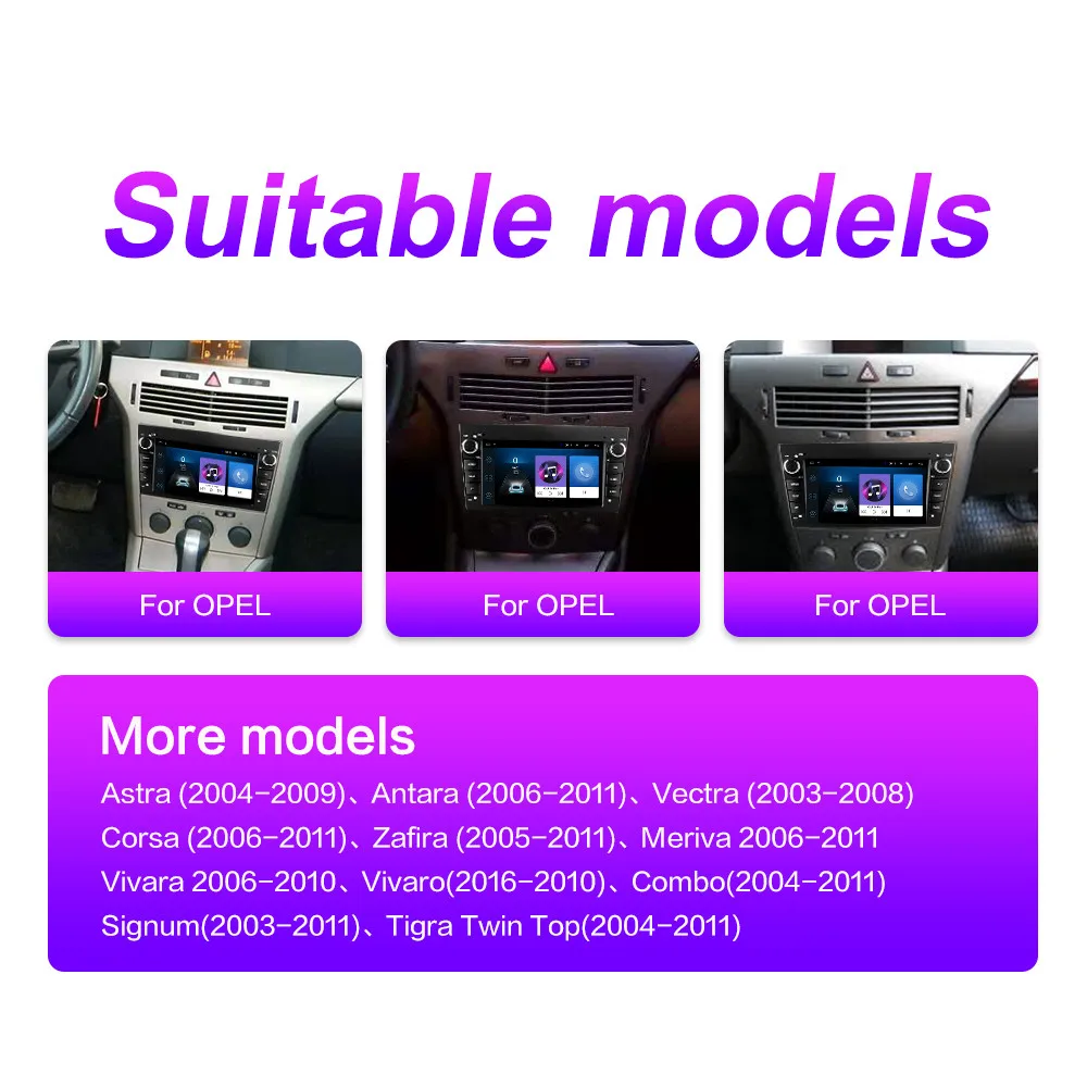 Автомагнитола мультимедийный видеоплеер Android 8 1 для Opel Astra Antara Vectra Corsa Zafira Meriva vivara