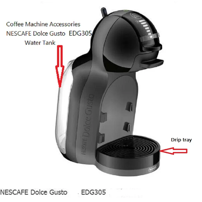 Запасные части для кофеварки резервуар воды DOLCE GUSTO EDG MINI ME 305 запчасти капельный