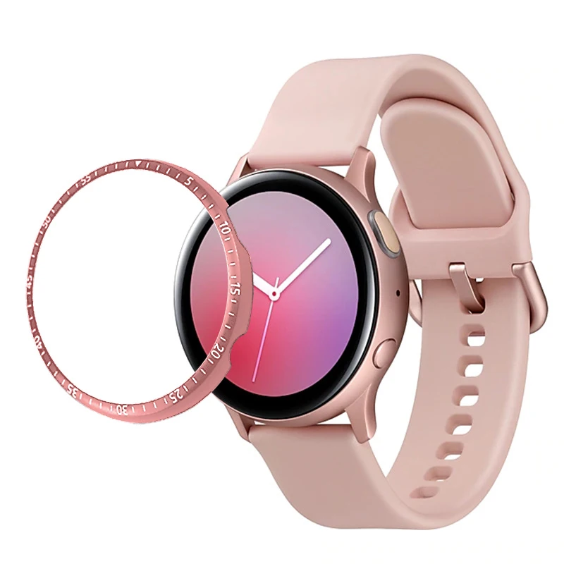 Чехол для Samsung Galaxy Watch active 2 40 мм 44 протектор с кольцом аксессуары клейкий