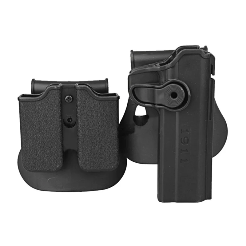 Чехол кобура с ремнем для пистолета IMI Style Colt 1911 чехол страйкбола тактического