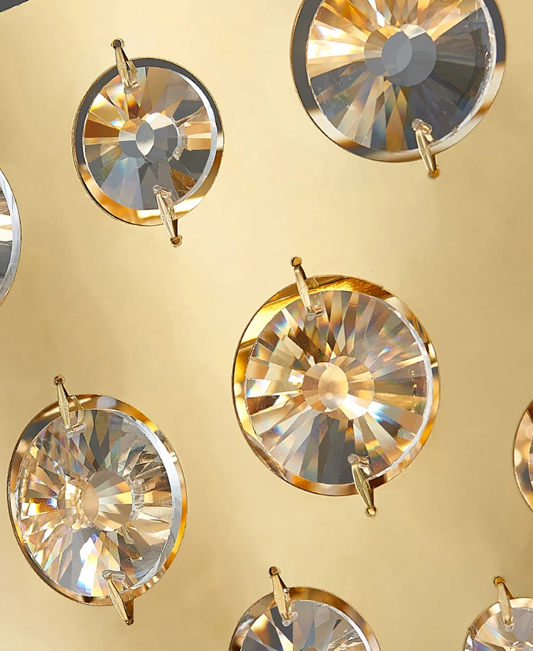

Postmodern light luxury crystal chandelier decoration home atmosphere living room dining bedroom luxury lamp