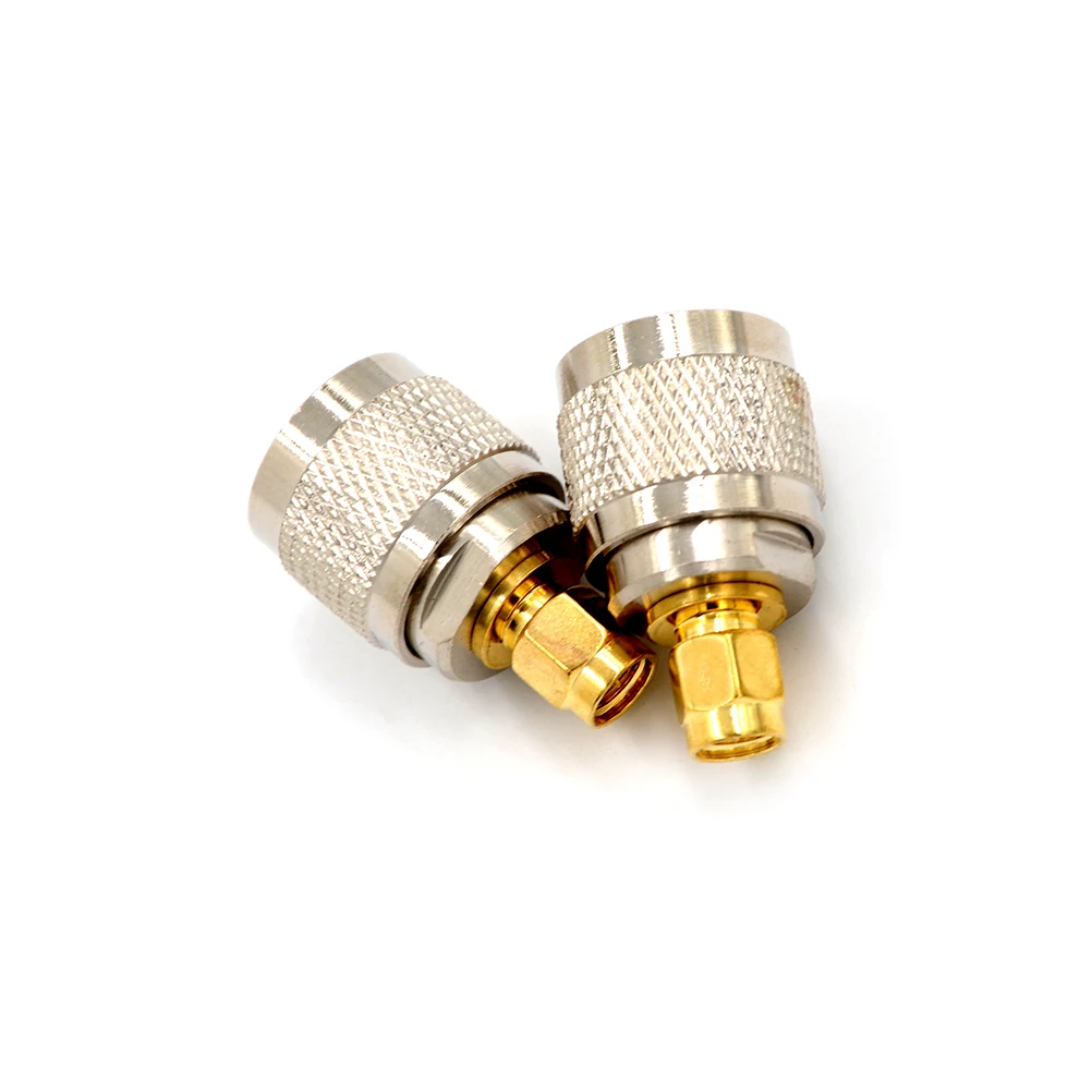

N Male To SMA Female Connector RF Coax Coaxial Adapter Straight Type For Cell Phone Mobile Signal Booster Straight Type