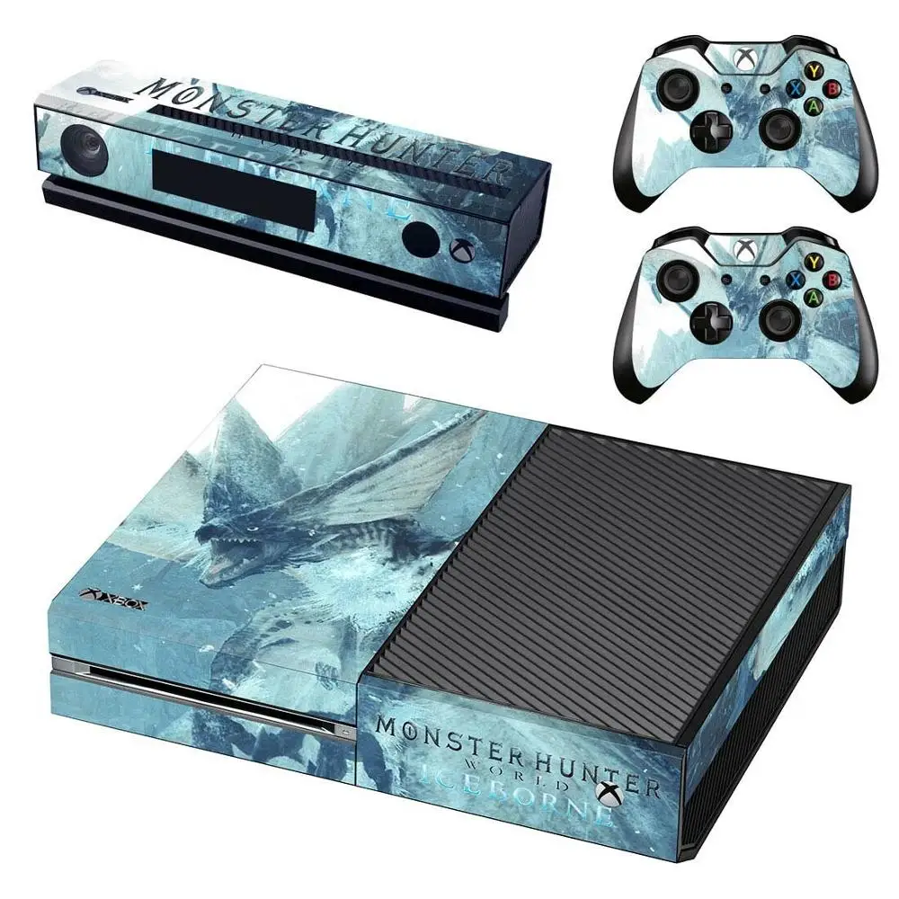 Игроманов костюм Монстер Хантер для Мир Iceborne кожи Стикеры наклейка чехол Xbox One