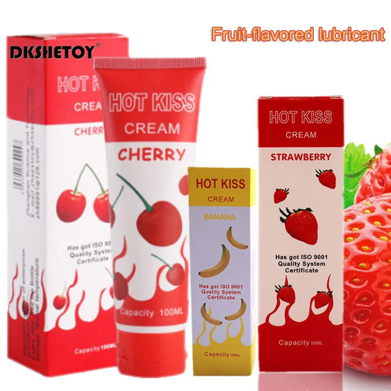Съедобное фруктовое смазочное масло на водной основе жидкость для сексуальной