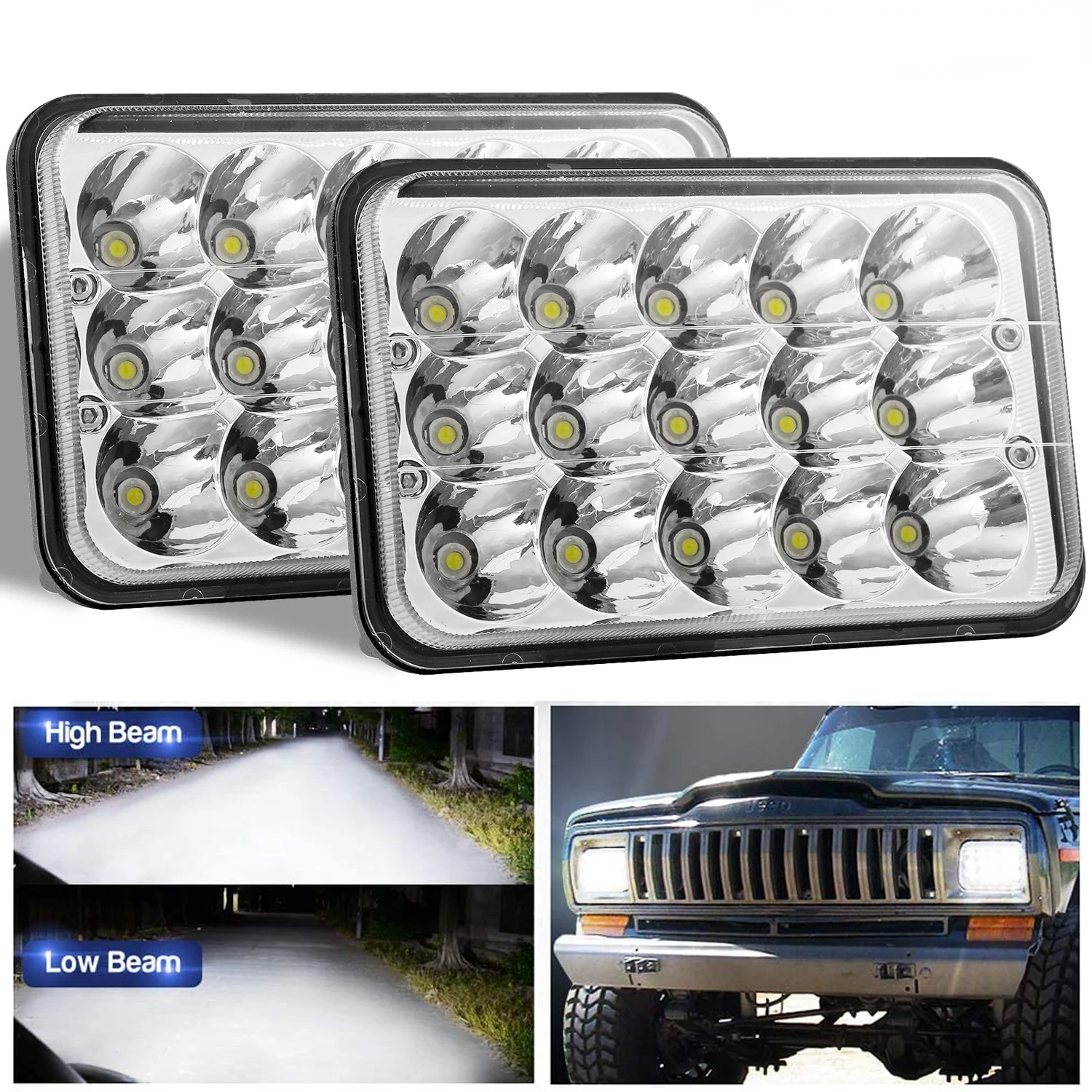 

1 шт. 150 Вт круглые фары 7 дюймов светодиодные фары ДХО ближний/Дальний свет глаза ангела для Davidson Honda Yamaha Jeep Wrangler мотоцикл