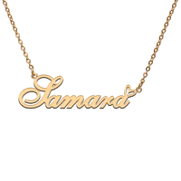 god with love heart personalized character necklace with name samara for best friend jewelry gift
