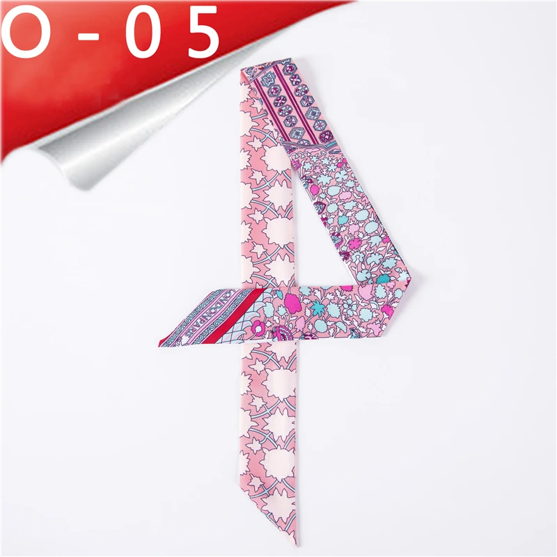 Женский шарф для волос Новый ободок роскошный саржевый небольшой Шелковый с