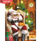 HUACAN Полная площадь Алмазная вышивка рождество Дед мороз 5д алмазная живопись дом декор для дома рукоделие