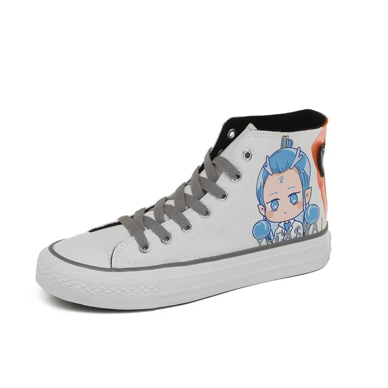 

2021 New Hand-painted Graffiti High Top Canvas Shoes Women Board Shoes Shoes for Women Sneakers Platform Shoes Womens Shoes