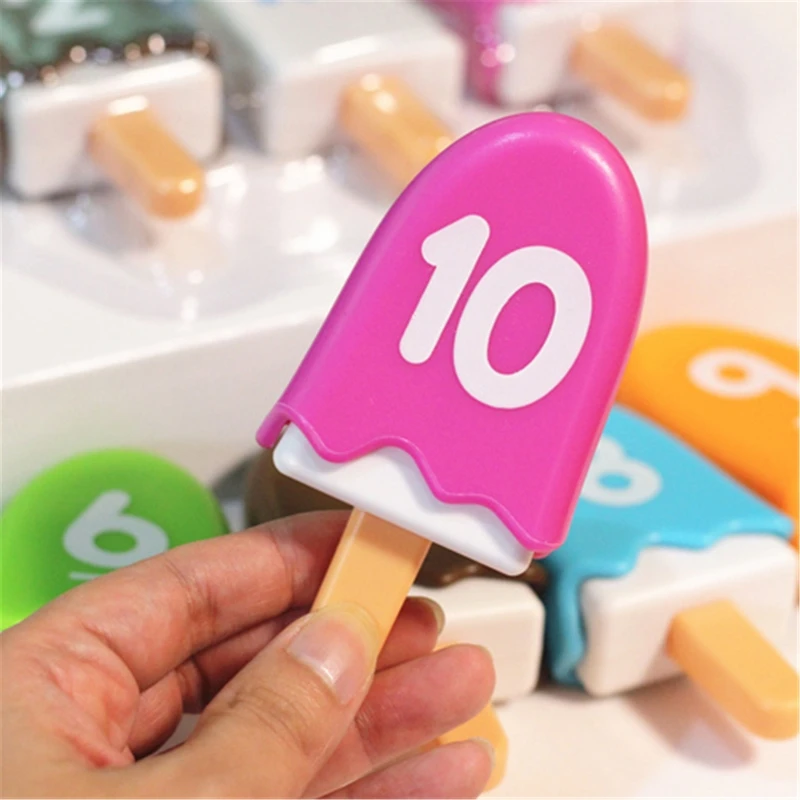 

Digital Ice Candy Ice Cream Number Match Game Toy Early Education Parent-Child A2UB