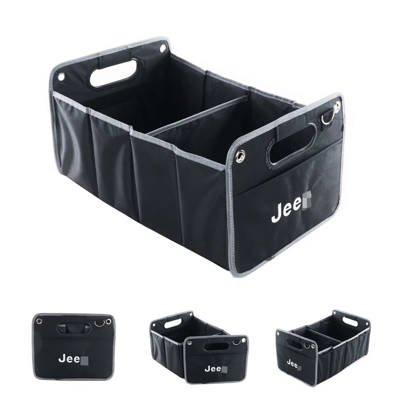 

Collapsible Car Organizer for trunk transporting storage Camping car accessory box organizer luggages Suitable for Jeep