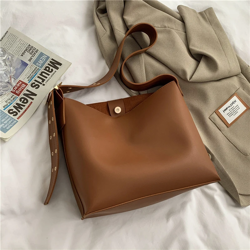 

2021 New Woman Handbag Large Capacity Shopping Bag Fashion High Quality Shoulder Bag Female PU Tote Bag Luxury Designer Handbags