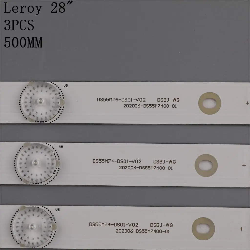 3Pcs/lot LED28C310A led backlight for JS-LB-D-JP2820-061/051DBAD 17lamps screen D28-F2000