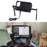 motorcycle phone stand holder gps navigation bracket with charging case for honda cb500x cb500 x cb 500x 2016 2020
