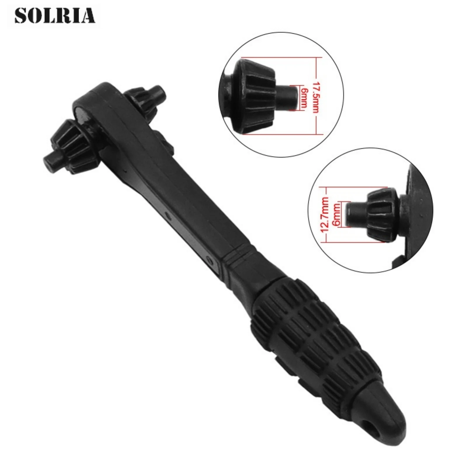 

2-In-1 Mini Universal Hand Drill Key Chuck Drill Electric Hand Drill Chuck Quick Change Ratchet Wrench Tool 1PC