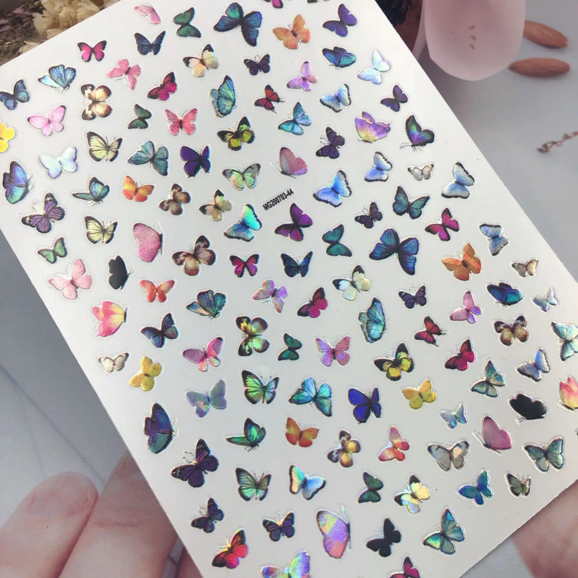 Модные горячие продажи в японском стиле 3d наклейки для ногтей своими руками