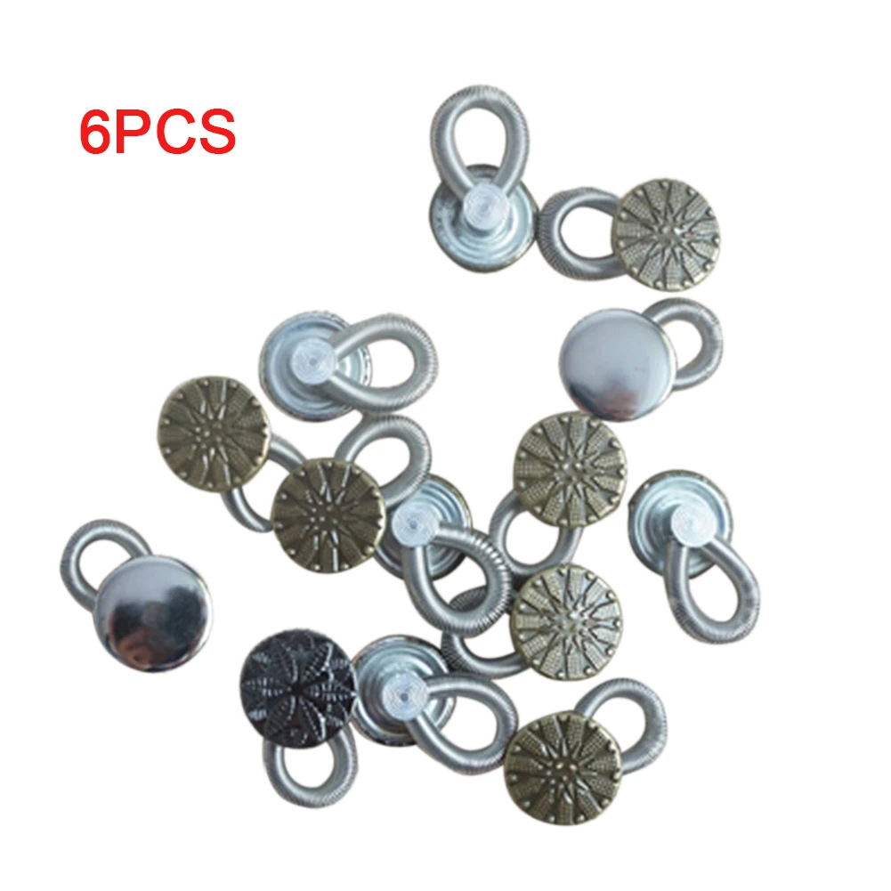 6 шт. металлические пуговицы для джинсов|Пуговицы| |