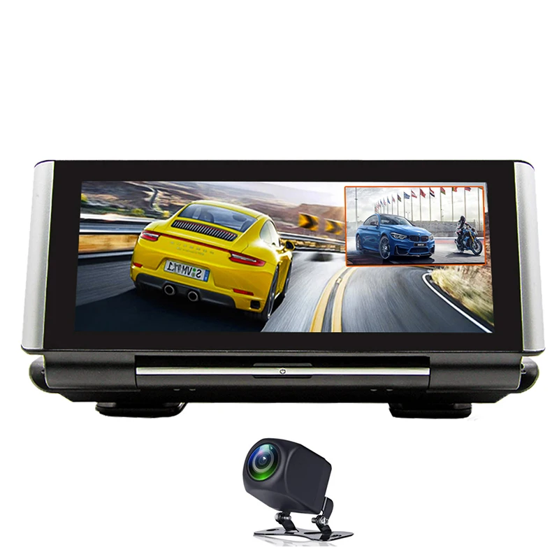 7 дюймов 4G ADAS Android Приборная панель автомобиля DVR gps навигация FHD 1080P двойной объектив видеорегистратор g-сенсор Автомобильный видеорегистратор