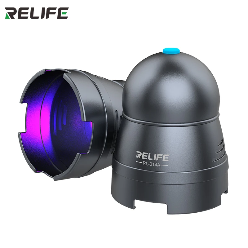 

RELIFE RL-014A Efficient UV curing lamp USB Adjustable Time Switch Portable Headlamp Bead Green Oil Glue Curing Tool fast curing