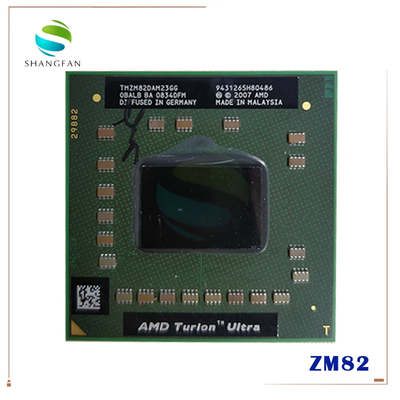 AMD ноутбука оригинальный Процессор TMZM82DAM23GG ZM82 2 ГГц/2 м PGA638 ZM 82 ZM-82 процессор PGA 638