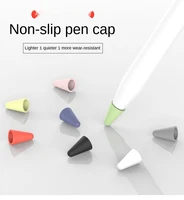 8pc pencil tip cover for apple pencil 2nd 1st generation mute silicone nib case for pencil cover skin screen protector