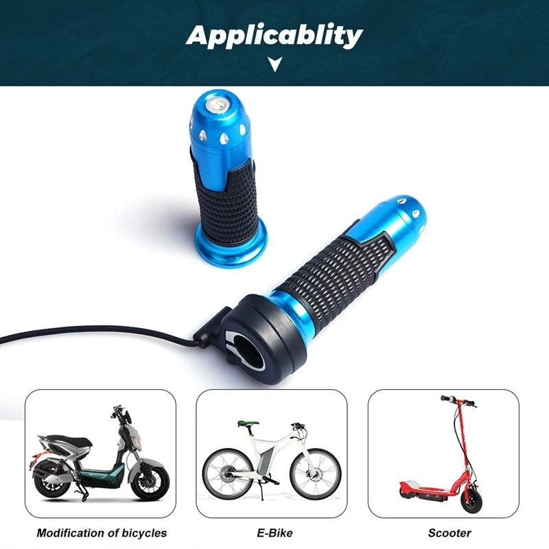 Электрический велосипед поворот дроссельной заслонки Ebike контроль скорости для