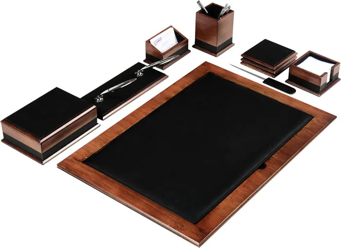 

GIPTA 7106 FOREST 9 PIECE WOODEN WOOD DESK KIT-BLACK