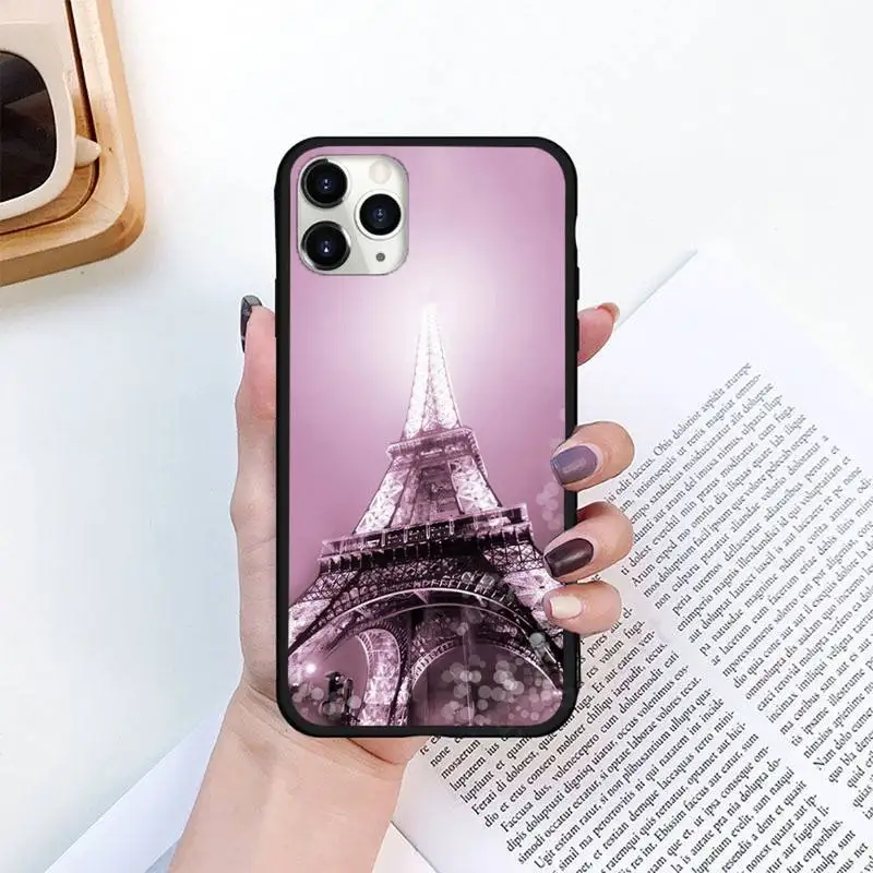 

France Paris the Eiffel Tower Phone Case for iPhone 11 12 pro XS MAX 8 7 6 6S Plus X 5S SE 2020 XR mini