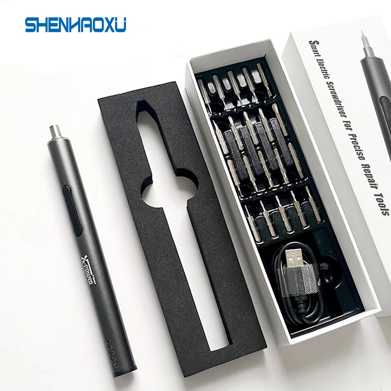 Мини аккумуляторная электрическая отвертка Прецизионная многофункциональная 3 6