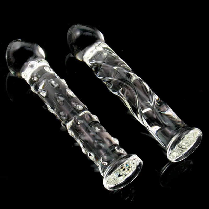 Стеклянный пенис Кристалл дидо секс игрушки для женщин Анальная пробка бусина